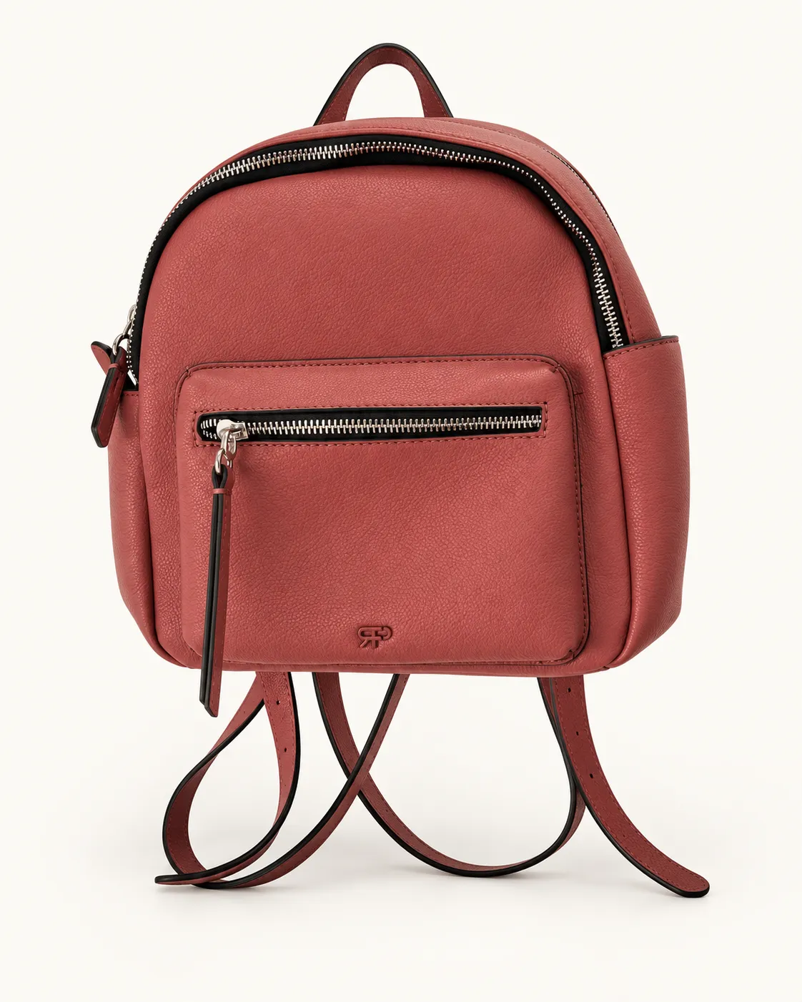 sac à dos femme rouge brique