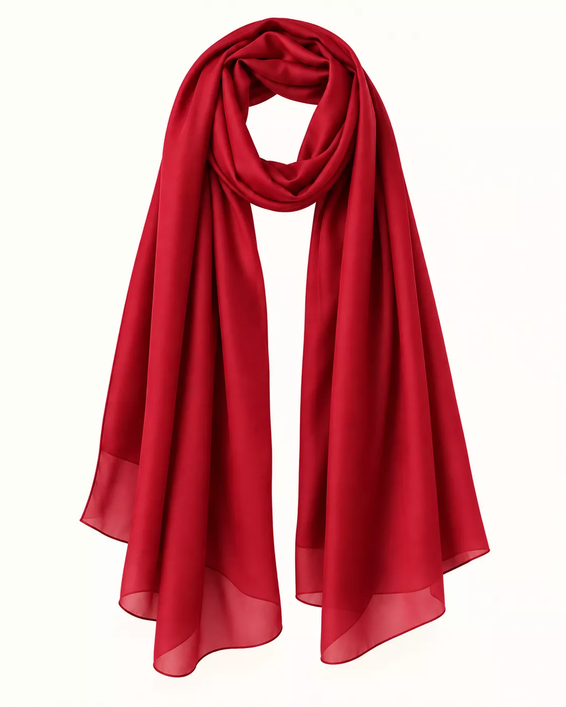 Hijab bordeaux uni