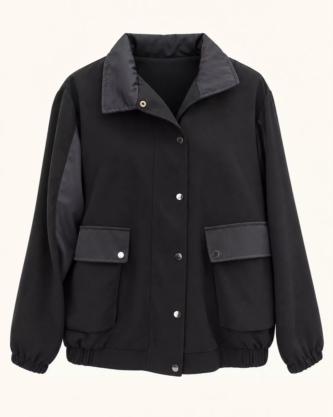 Veste bleu marine à poches